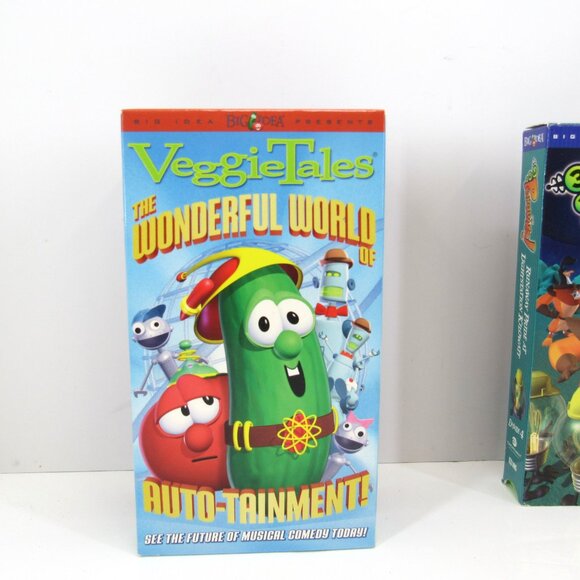 Lot of 3 Children's VHS Tapes 1 Timeless Tales, and 2 Big Idea, Preowned Read - Picture 4 of 8